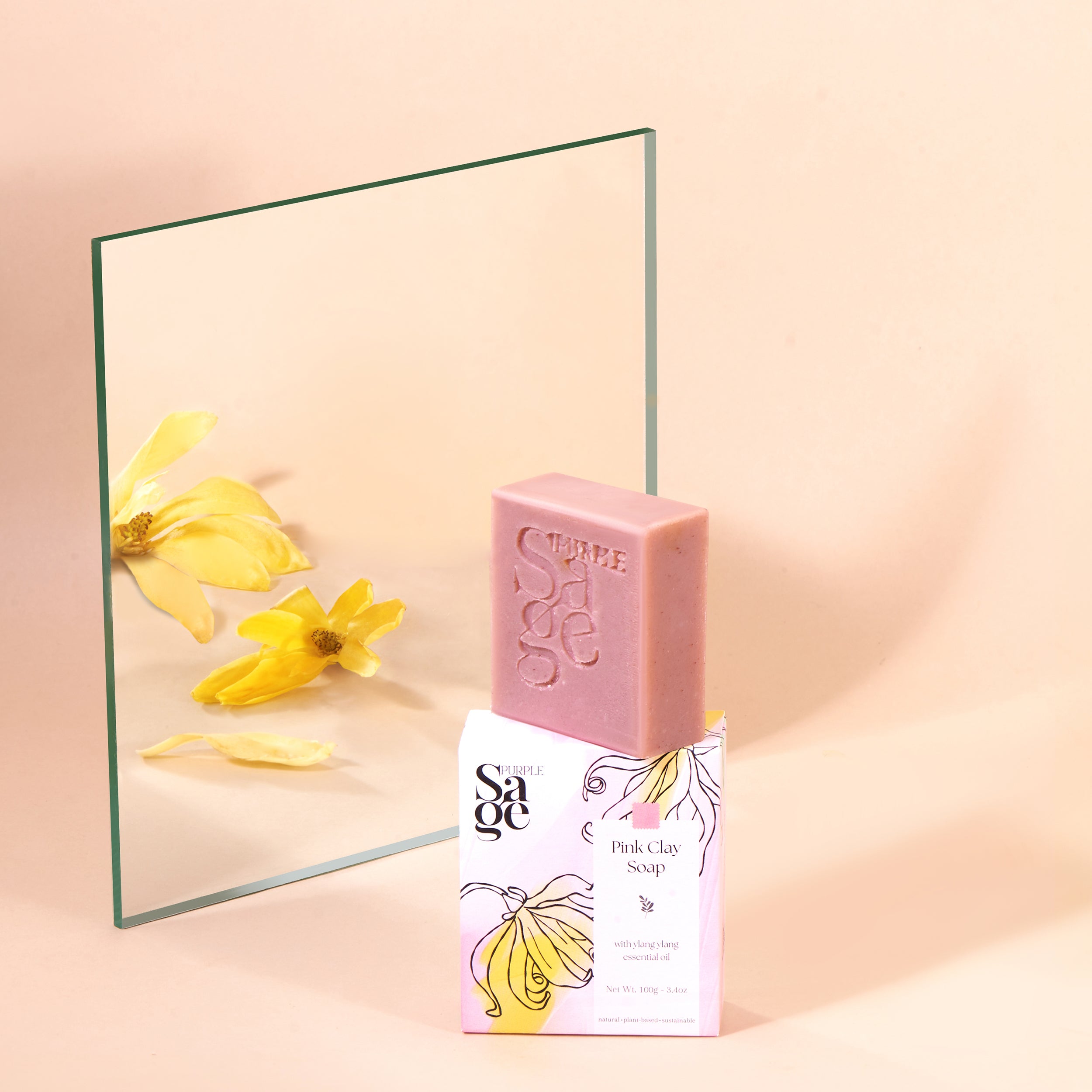 Pink Clay Soap | Handcrafted Soaps | Purplesage – Purple Sage